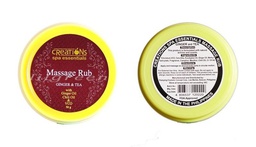 MASSAGE RUB- GINGER & TEA (YELLOW)